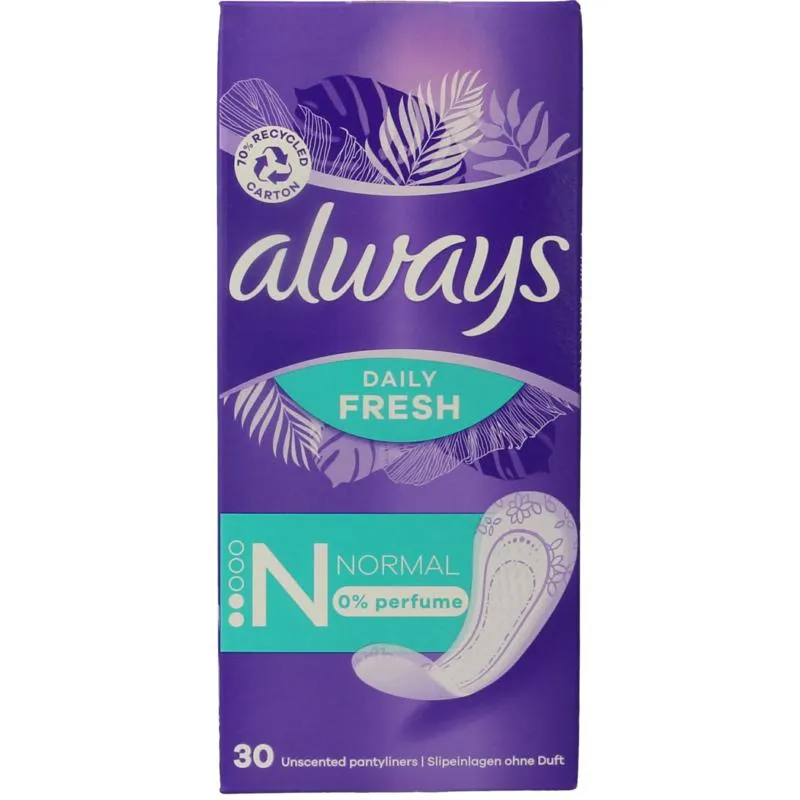 Always Inlegkruisjes Daily Fresh Norm Aal (30 stuks)