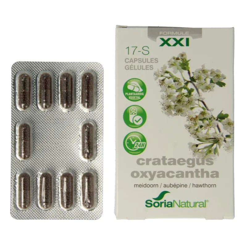 Soria Natural Crateagus Oxyacantha 17-S (30 capsules)