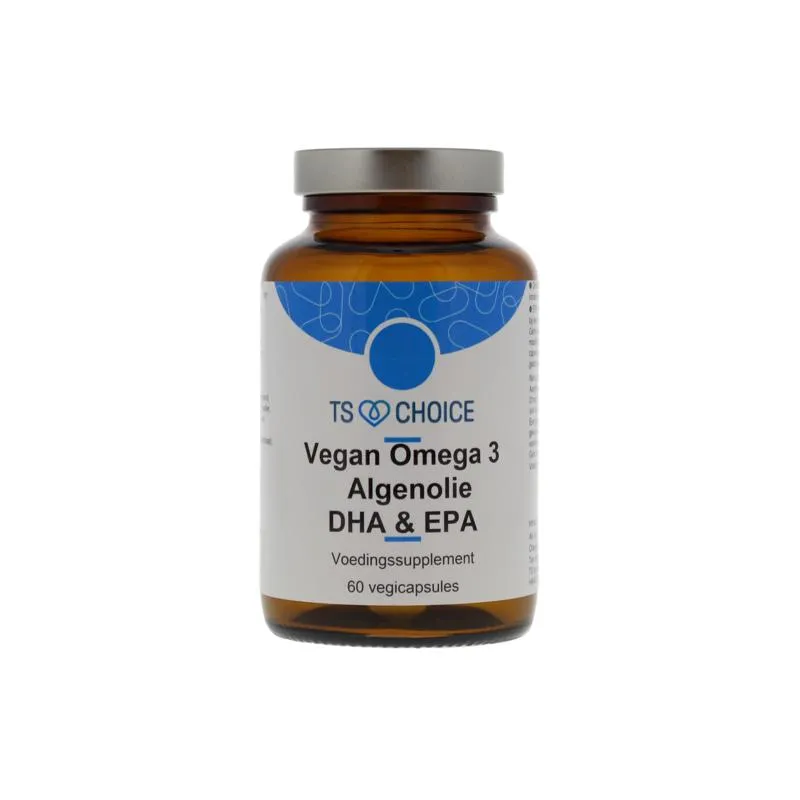 Ts Choice Vegan Omega 3 Algenolie Dha & Epa (60 vega capsules)