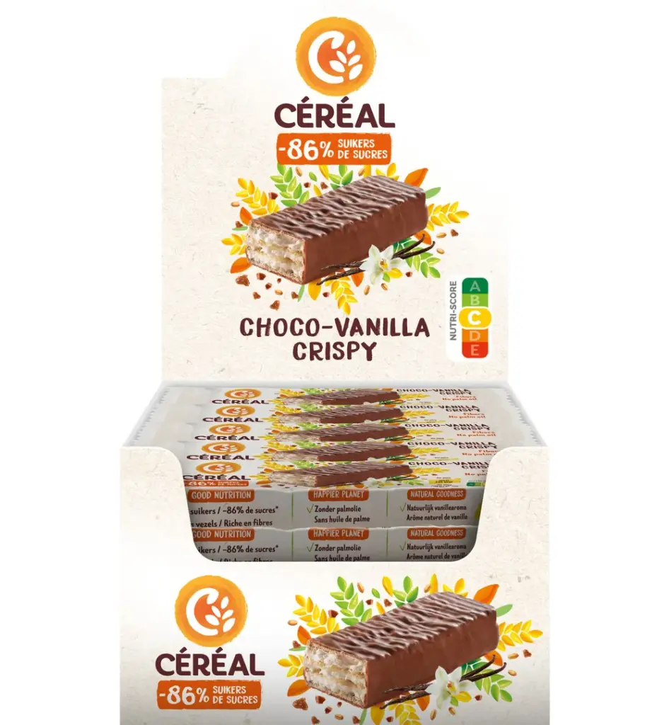 Céréal Choco Vanilla Crispy (1 Stuk)