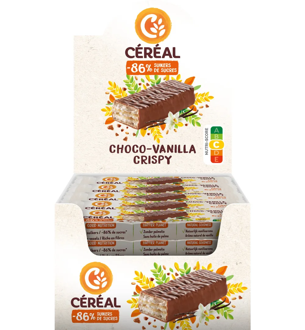 Céréal Choco Vanilla Crispy (1 Stuk)