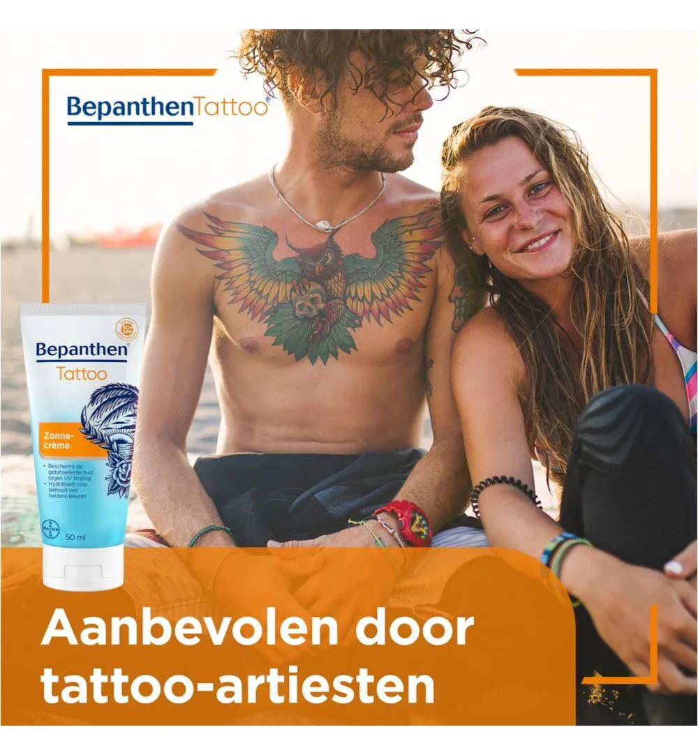 Bepanthen Tattoo zonnecreme (50 ml) - image 2