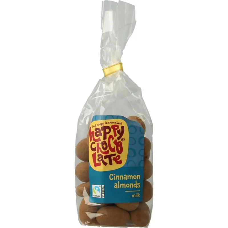 Happy Chocolate Chocolade Amandelen Bio (175 gr)