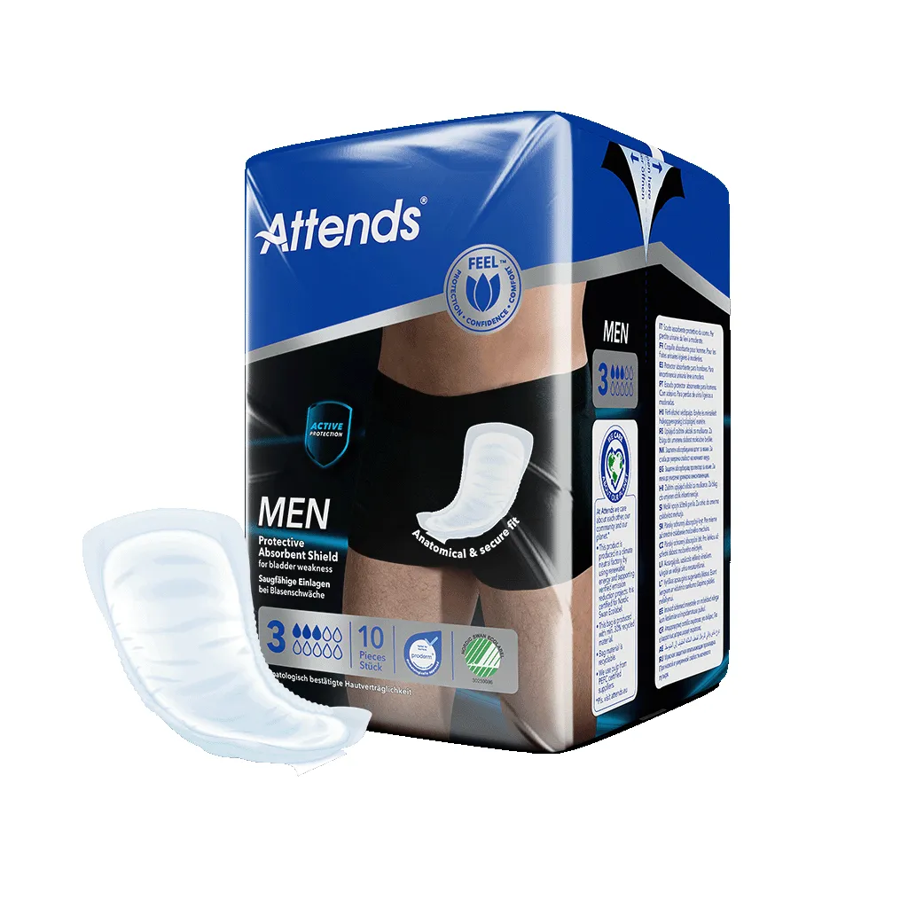 Attends Men Soft Shield 3 (10 Stuks) - image 2