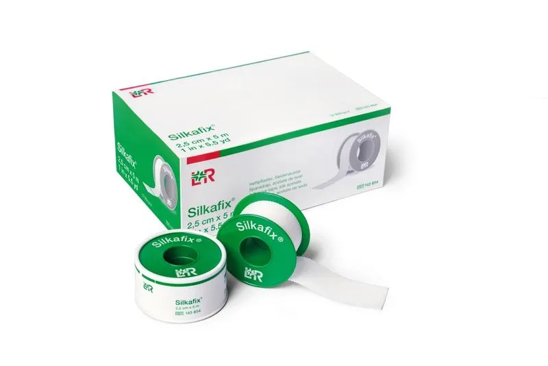 Silkafix Hechtpleister 5M X 5 Cm Latexvr Ij (1 stuk)