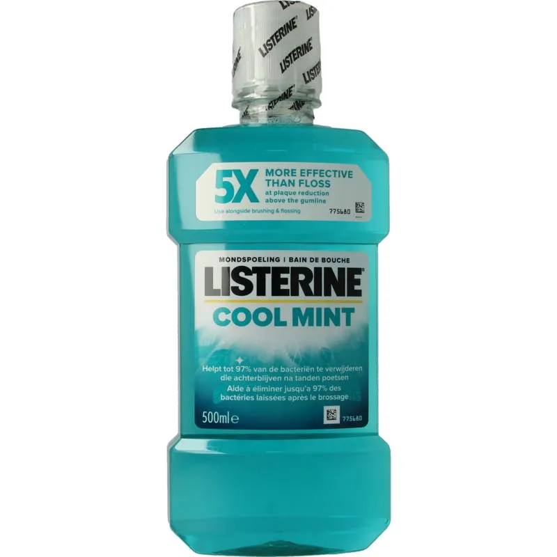 Listerine Mondwater coolmint (500 ml)
