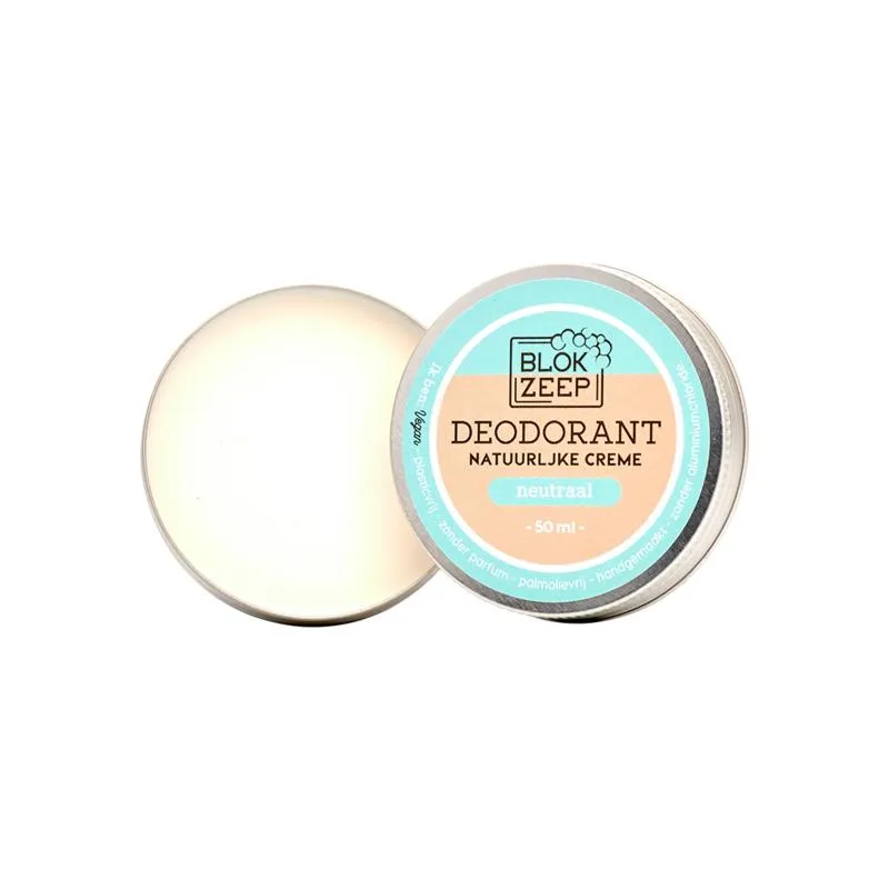 Blokzeep Deodorant Creme Neutraal (50 ml)