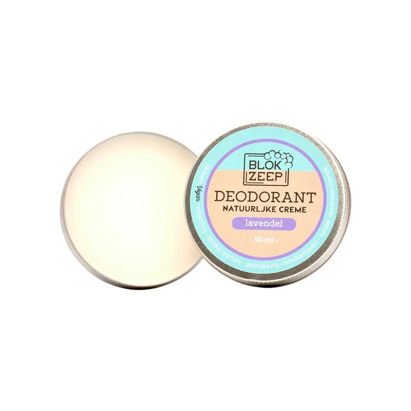 Blokzeep Deodorant Creme Lavendel (50 ml)