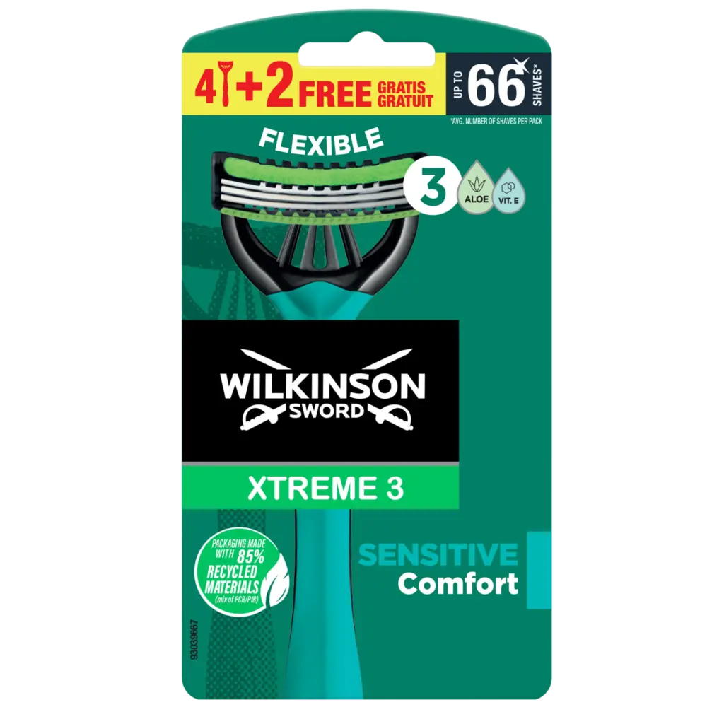 Wilkinson Extreme 3 Sensitive Comfort (6 stuks)