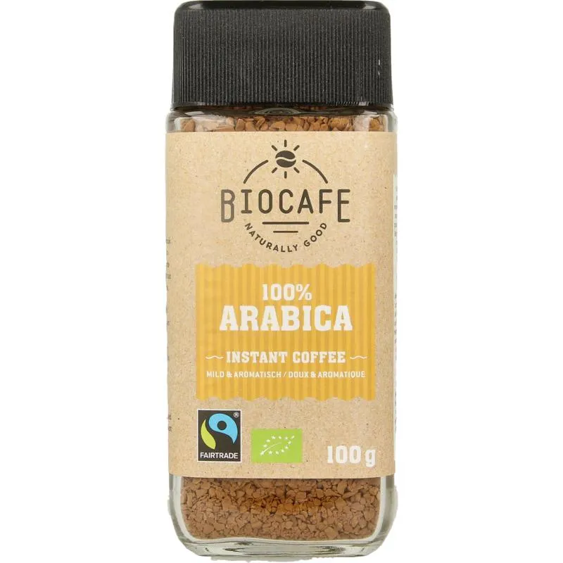 Biocafé Instant Koffie Bio (100 gr)