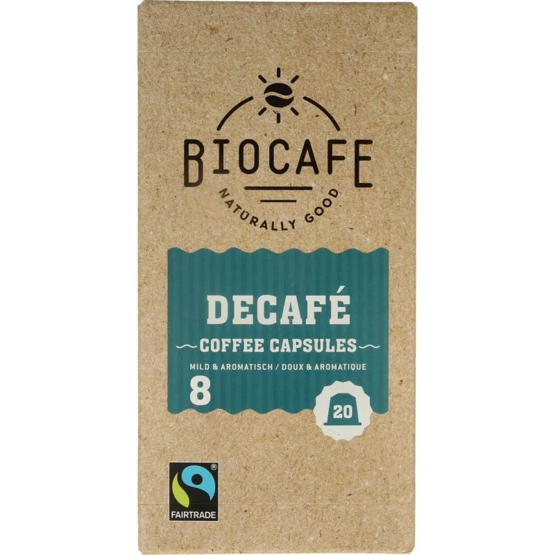 Biocafé Decafe Bio (20 stuks)