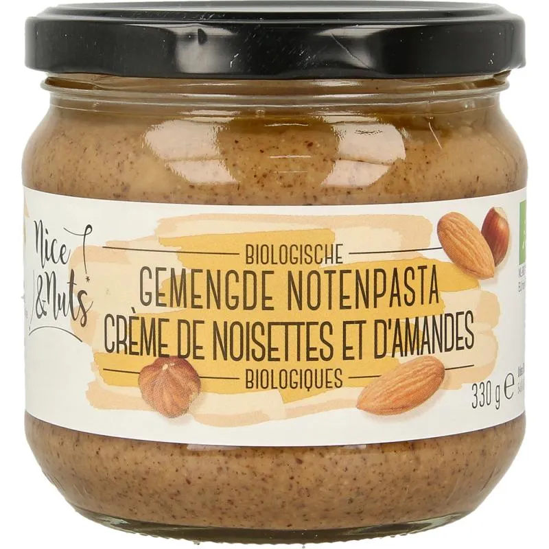Nice & Nuts Notenpasta gemengd bio (330 gr)