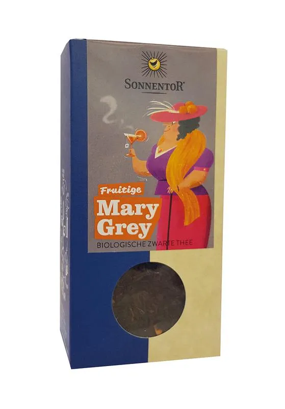 Sonnentor Fruitige Marygrey Thee Los (90 gr)