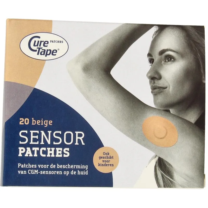 Curetape Sensor Patch Beige (20 stuks)