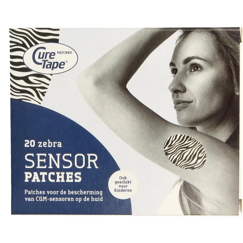 Curetape Sensor Patch Zebra (20 stuks)