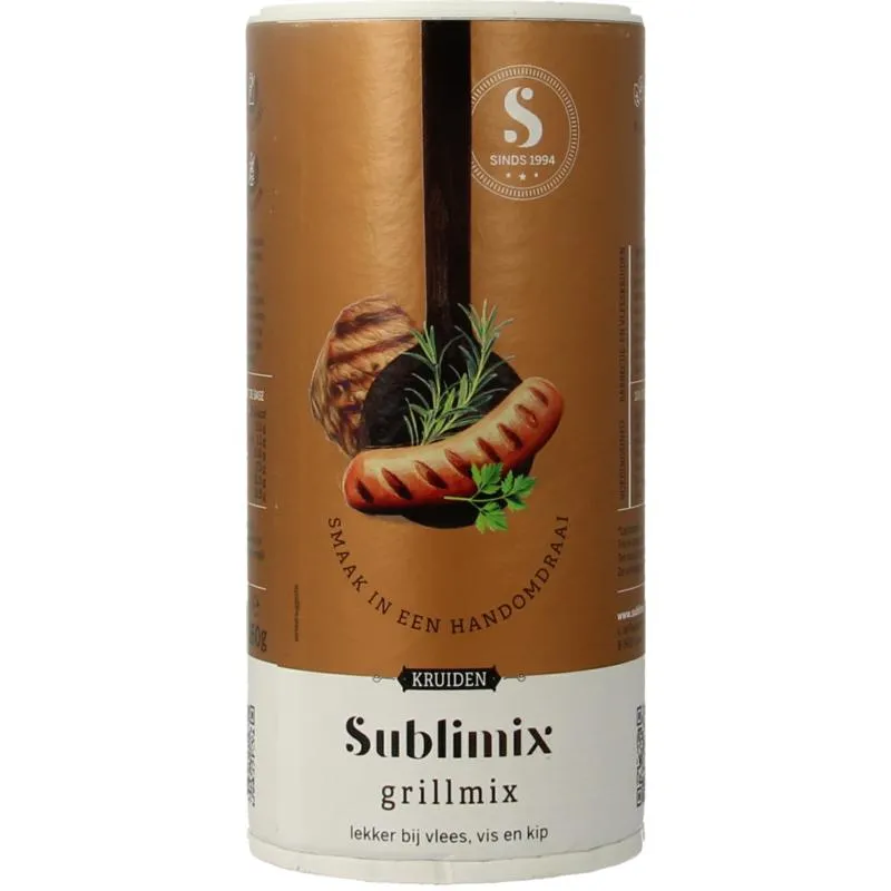 Sublimixgrillfix Glutenvrij (160 gr)