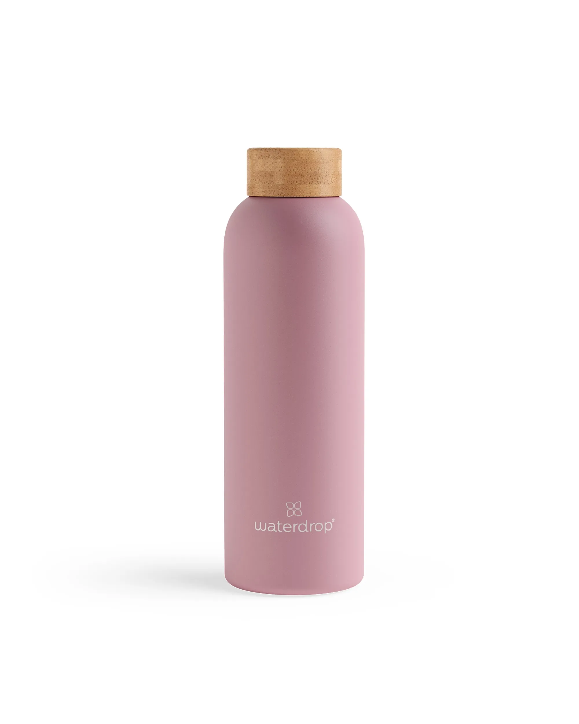 Waterdrop Drinkfles Roestvrijstaal Pastel Pink Matt (600 ml)