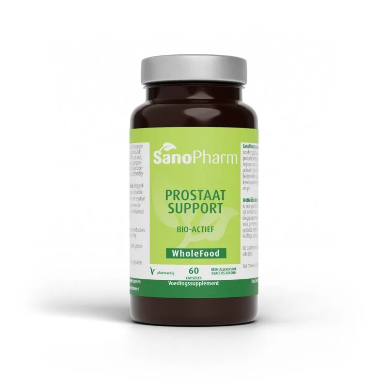 Sanopharm Prostaat Support Wholefood (60 capsules)