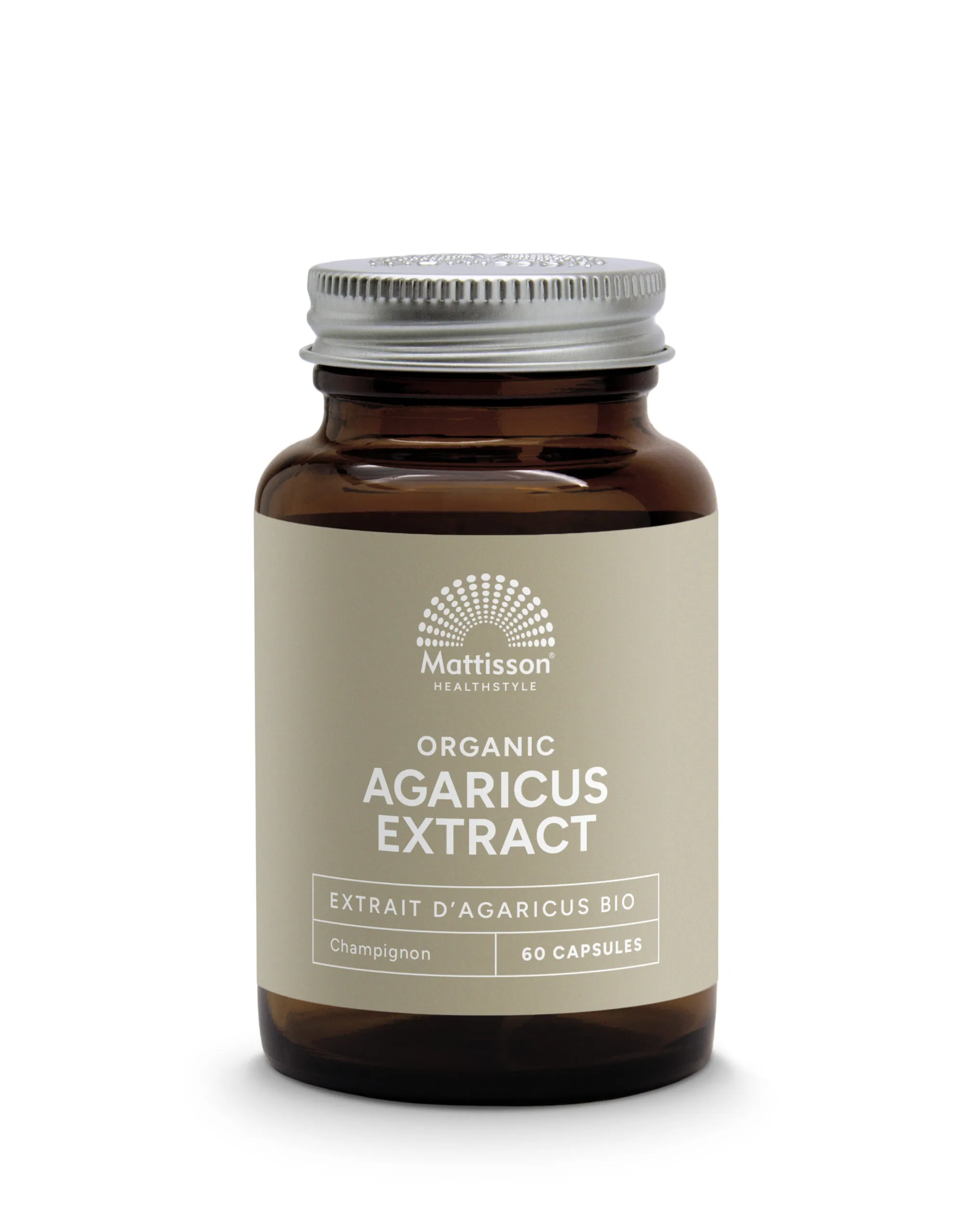 Mattisson Agaricus Extract 400Mg Bio (60 capsules)