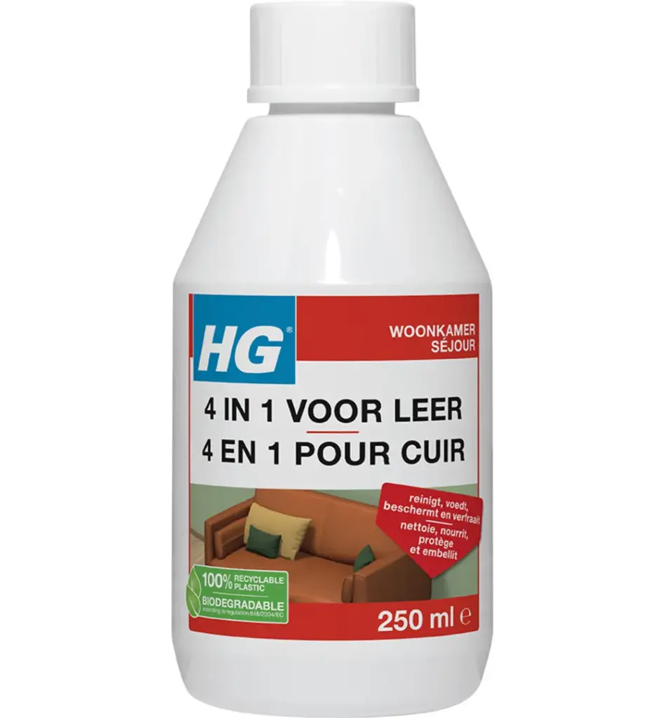 HG 4 In 1 Voor Leer (250 ml)