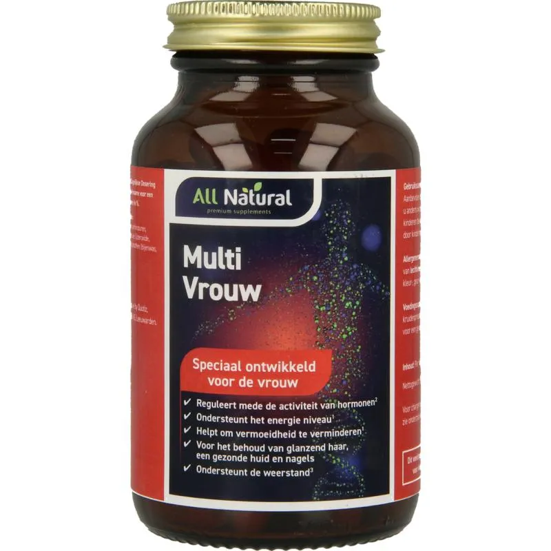 All Natural Multi vrouw (90 capsules)