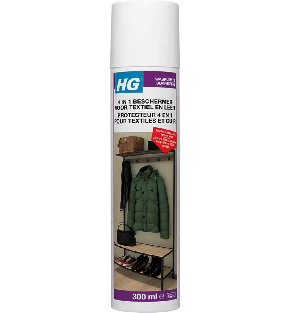 HG 4 In 1 Beschermer Voor Textiel (300 ml)