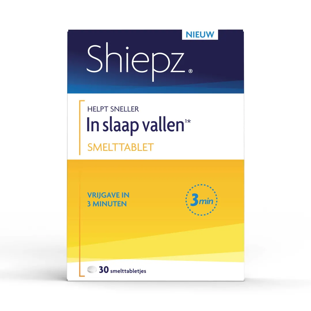 Shiepz In Slaap Vallen Smelttablet (30 Tabletten)