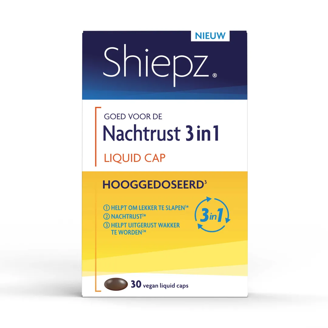Shiepz Nachtrust 3In1 Hooggedoseerd (30 tabletten)