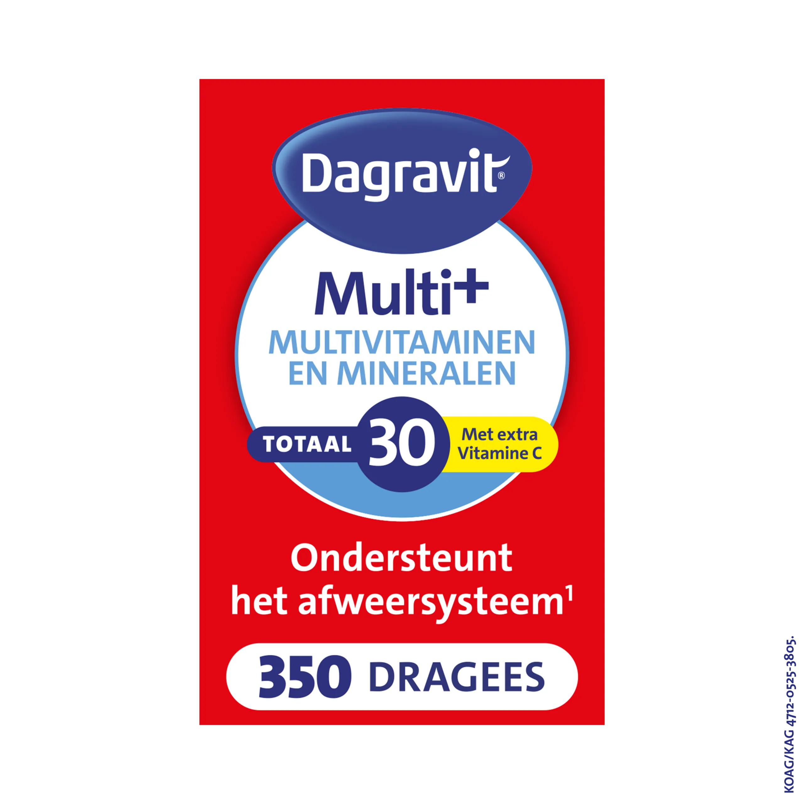 Dagravit Totaal 30 Multivitaminen (350 dragees)