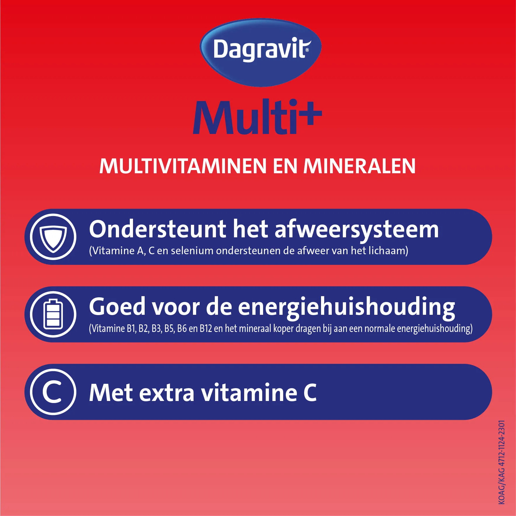 Dagravit Totaal 30 Multivitaminen (350 dragees)