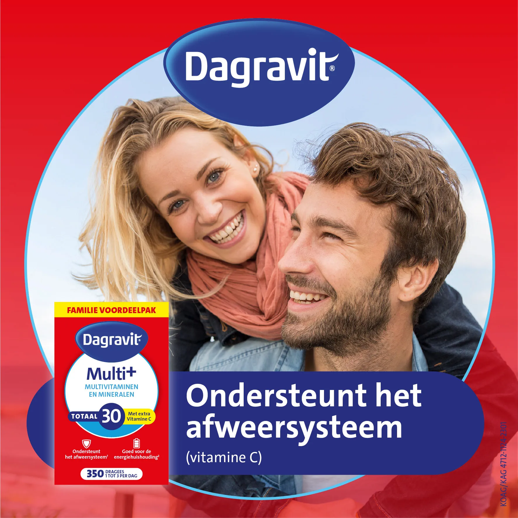 Dagravit Totaal 30 Multivitaminen (350 dragees) - image 2