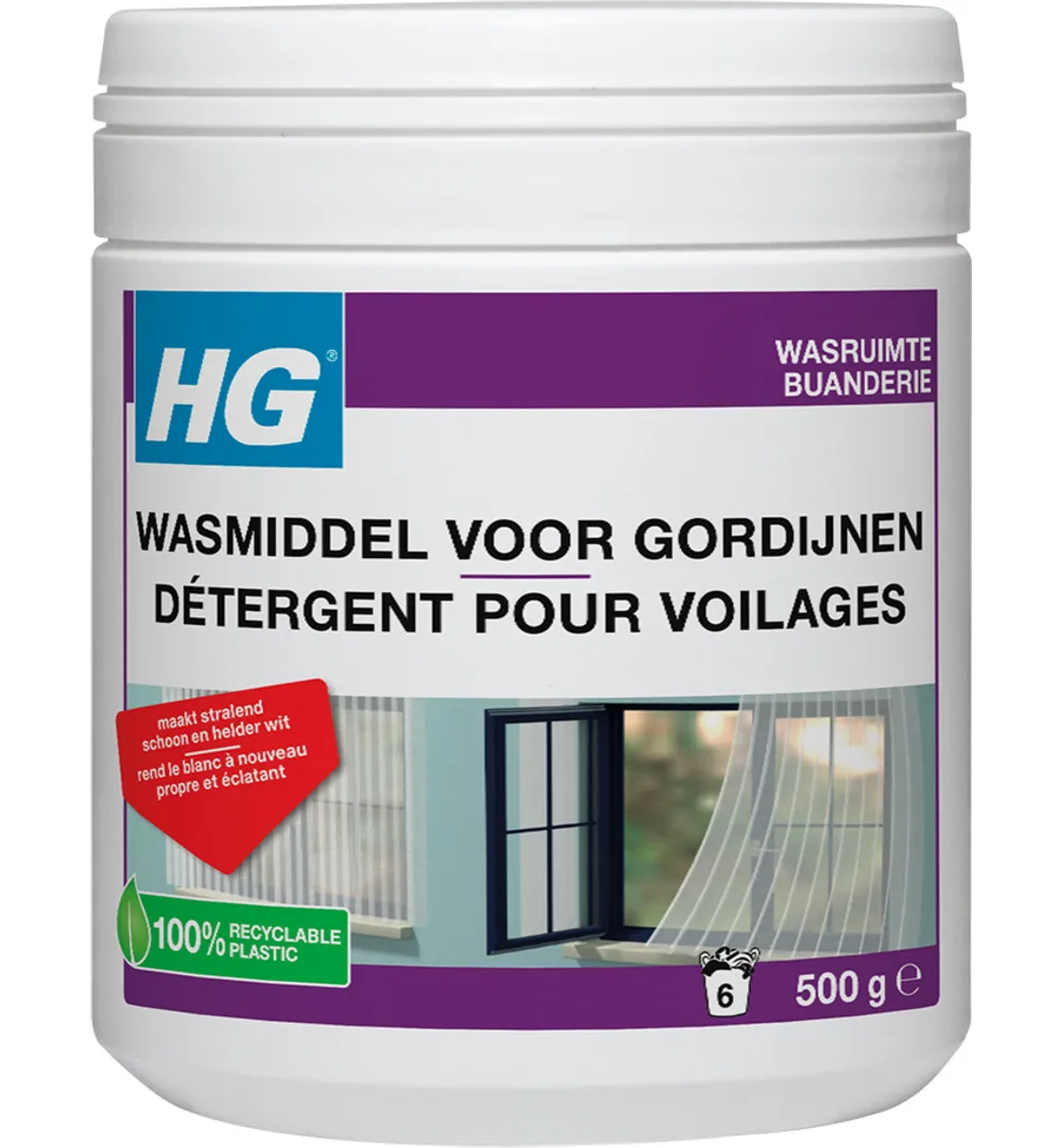 HG Wasmiddel Voor Vitrage (500 gr)
