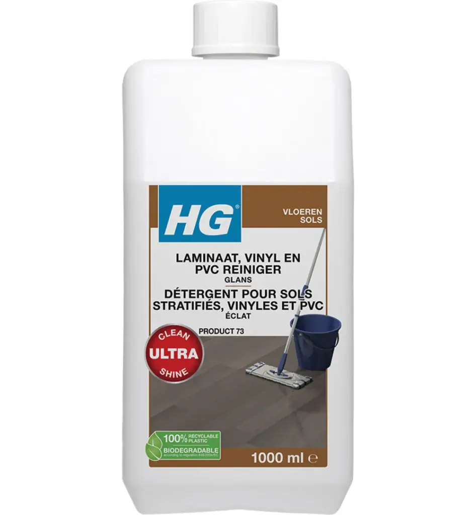 HG Laminaat , Vinyl En Pvc Reiniger Glans (1000 ml)