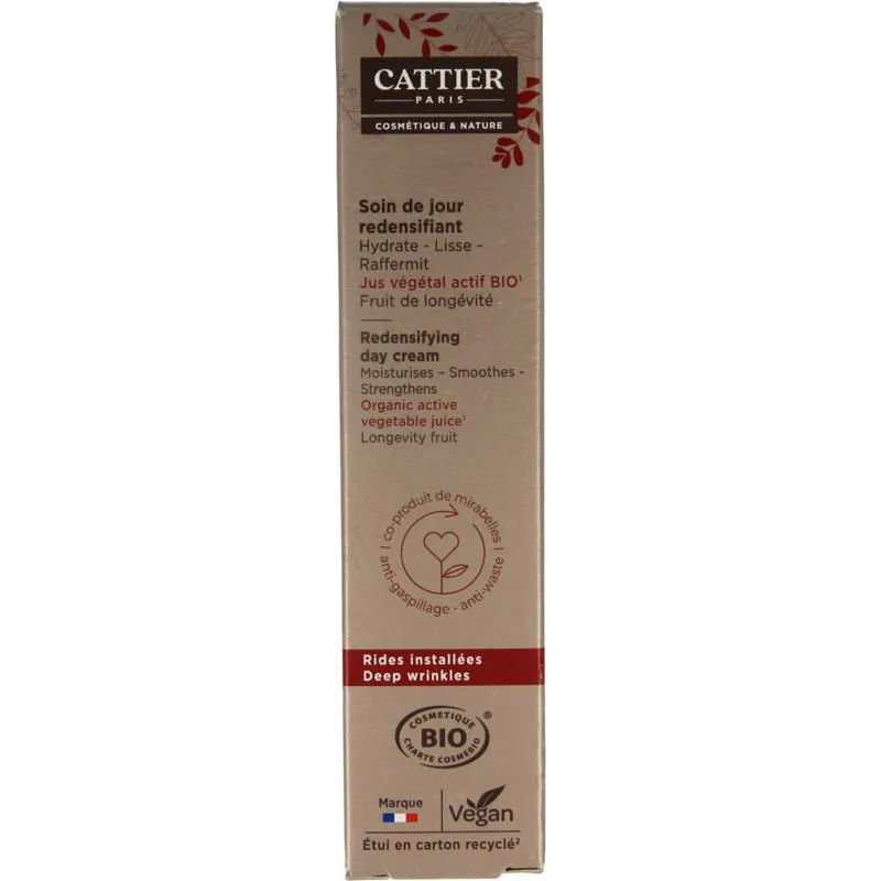 Cattier Dagcreme verstevigend (50 ml)