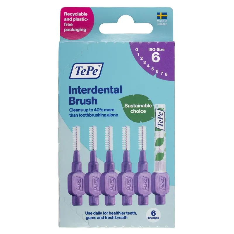 Tepe Interdentale Ragers Original P Aars 1,1Mm Maat 6 (6 stuks)