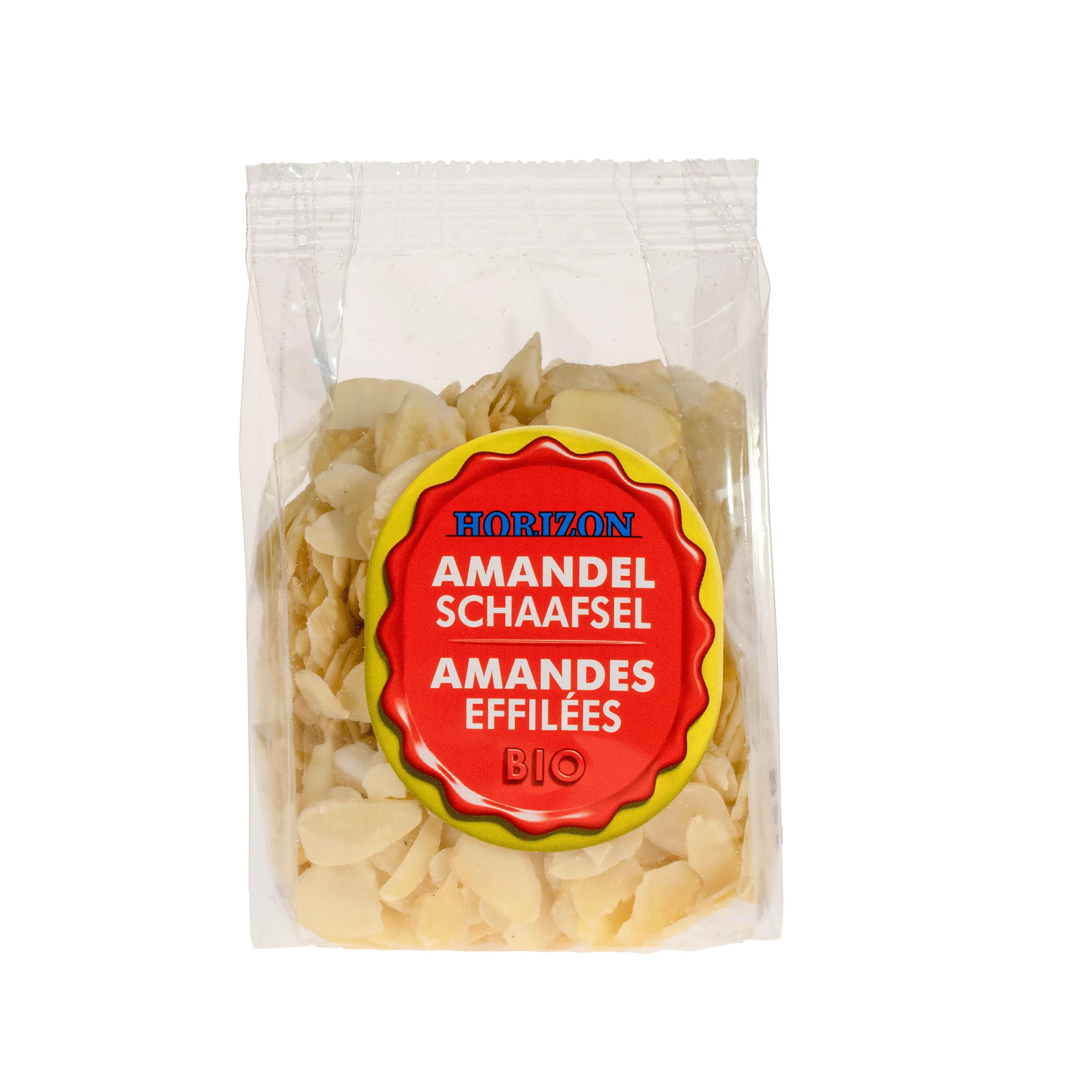 Horizon Amandelschaafsel Geblancheerd Bio (75 gr)