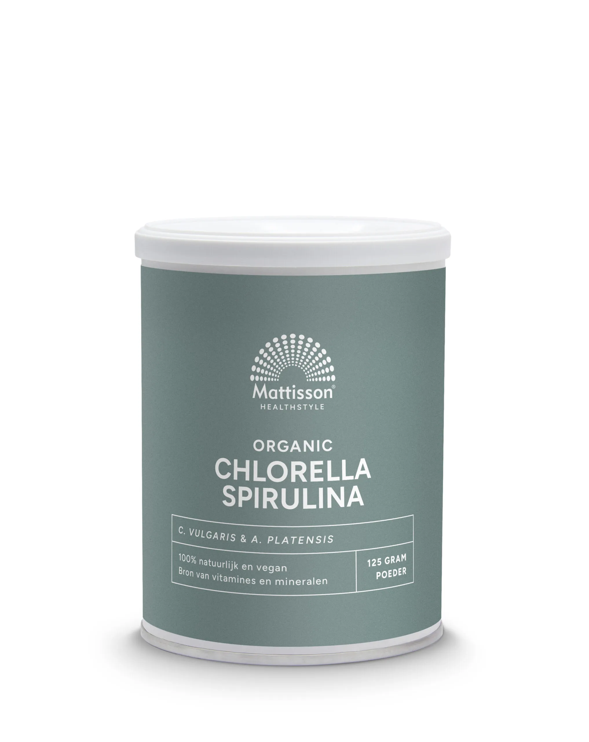 Mattisson Organic Chlorella Spirulina (125 gr)