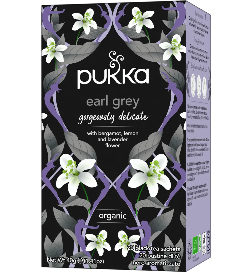 Pukka Organic Teas Earl Grey Bio (20 Zakjes)