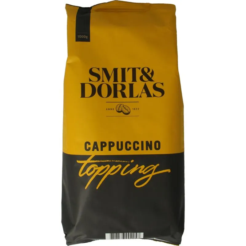 Smit & Dorlas Cappucino Topping (1000 gr)