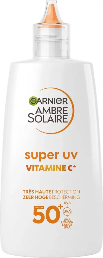 Garnier Ambre Solaire Fluid Vitamine C Anti-Pigmentvlekken Super UV SPF 50+ (40 ml)
