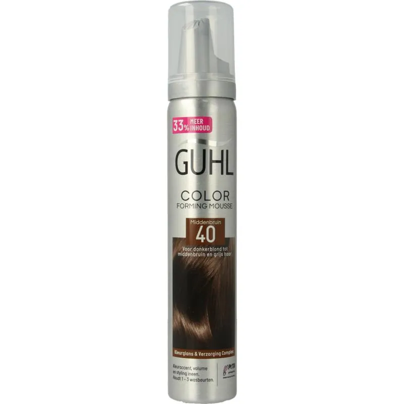Guhl Color form mousse 40 middenbru in (100 ml)