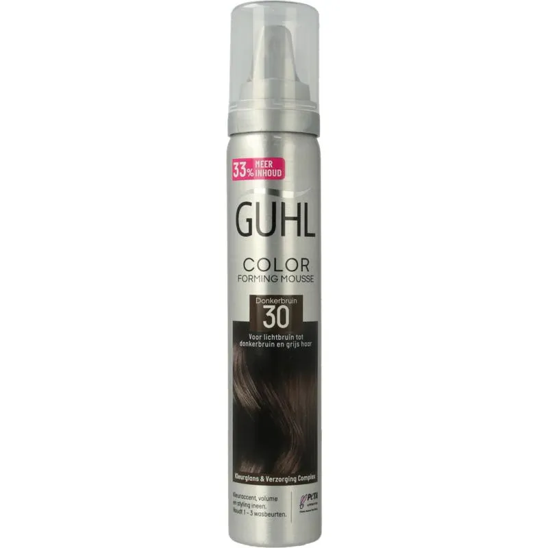 Guhl Color form mousse 30 donkerbruin (100 ml)