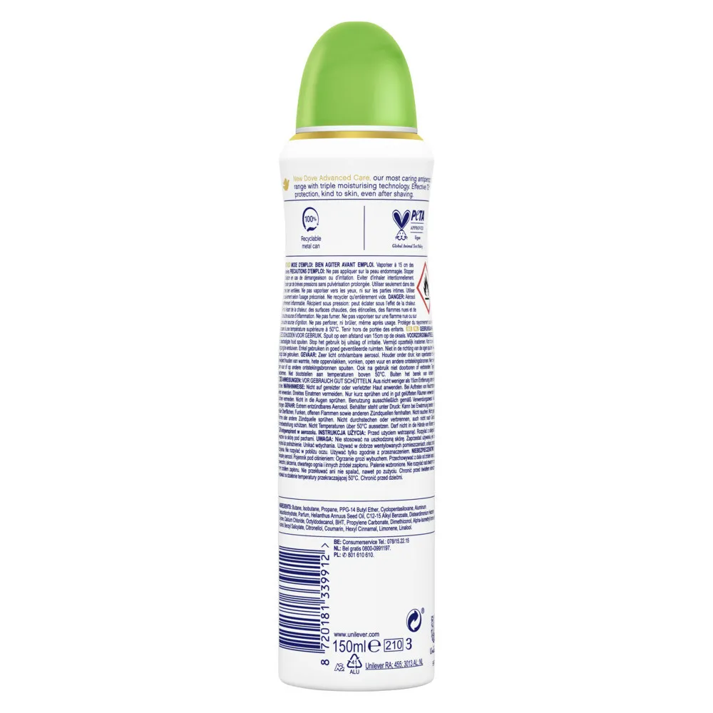 Dove Deodorant spray go fresh cucumber (150 ml)