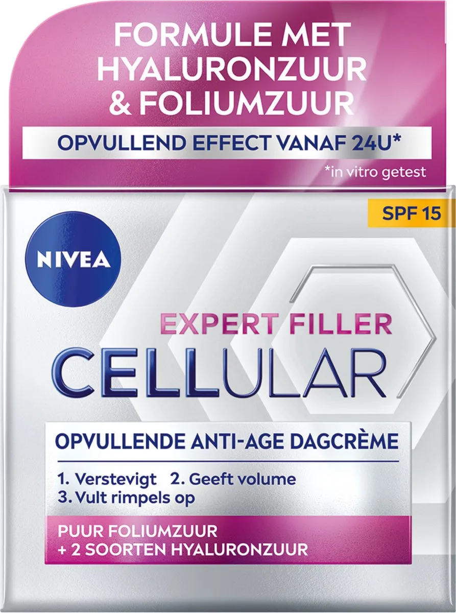 Nivea Cellular expert filler hyaluronzuur & foliumzuur (50 ml)