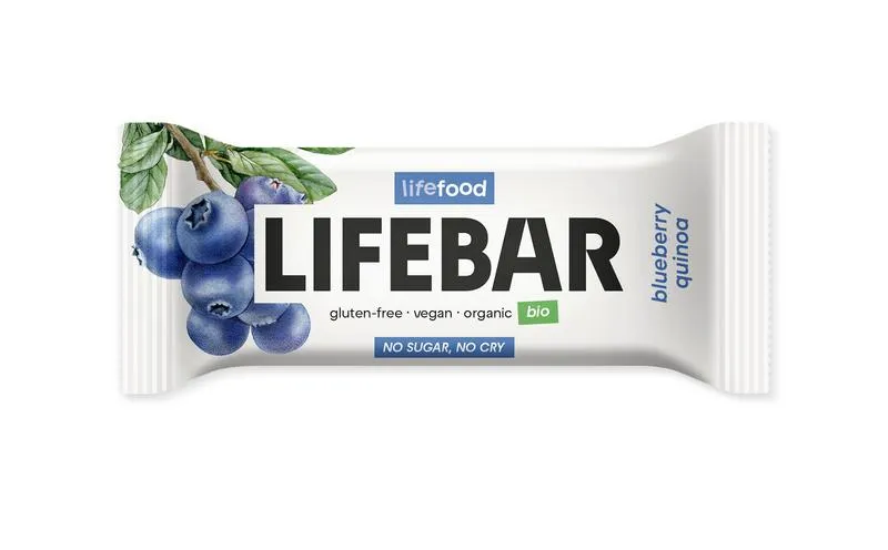 Lifefood Lifebar Blueberry Quinoa Bio R Aw (40 gr)