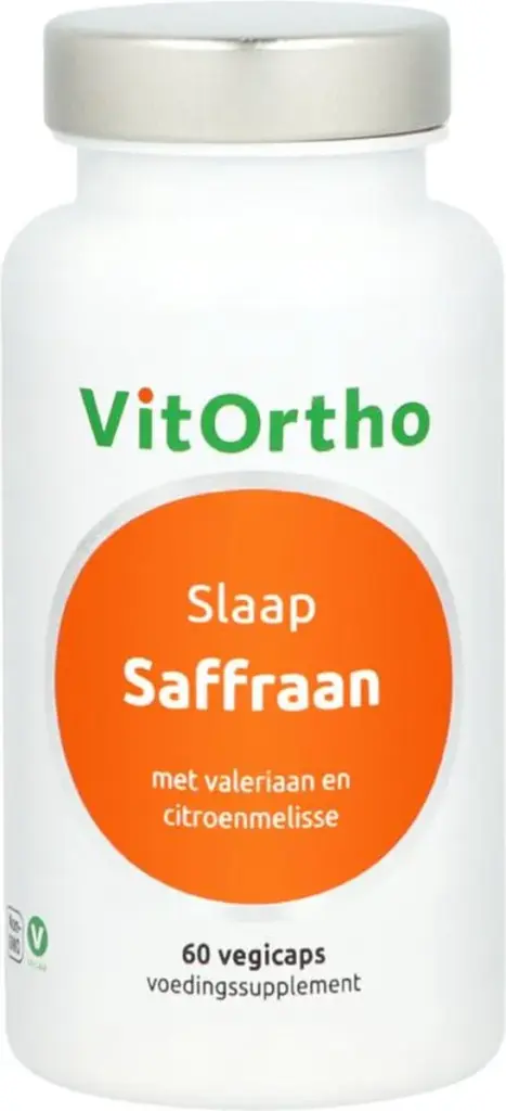 Vitortho Saffraan Slaap (60 vega capsules)