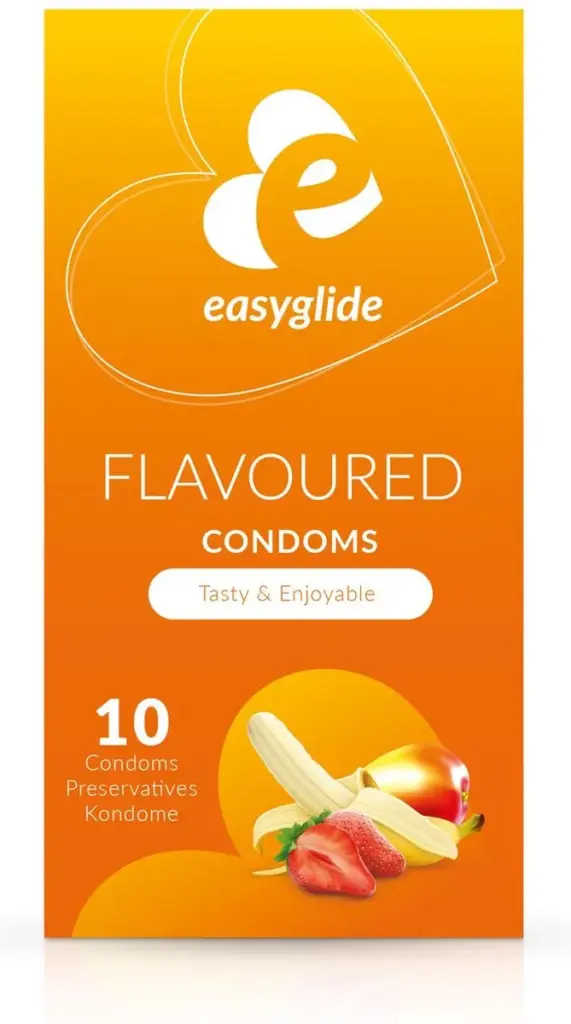 Easyglide Easyglide condoom met smaakjes (10 stuks)