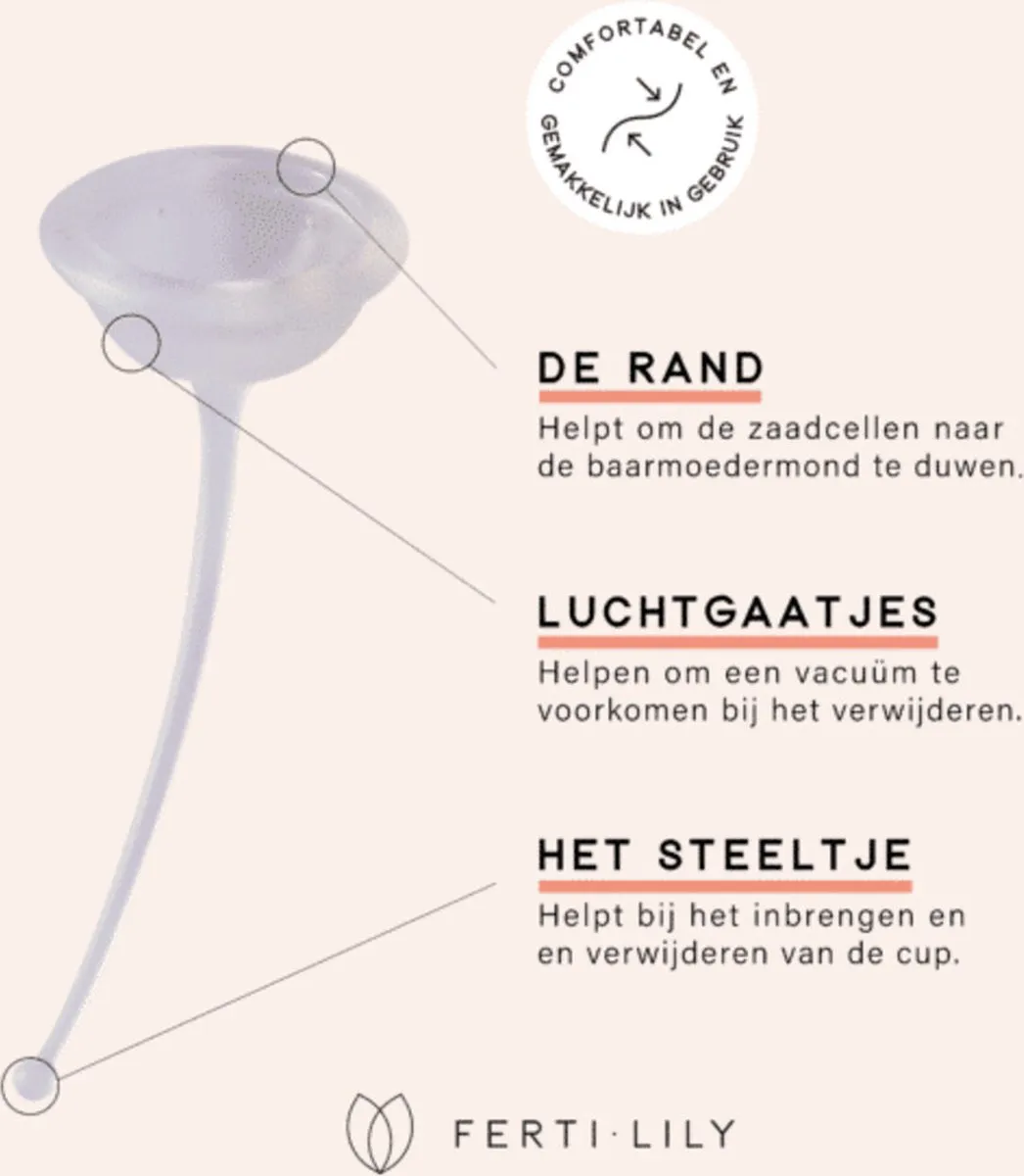 Ferti-Lily Ferti Lily conceptiecup (1 stuk) - image 2