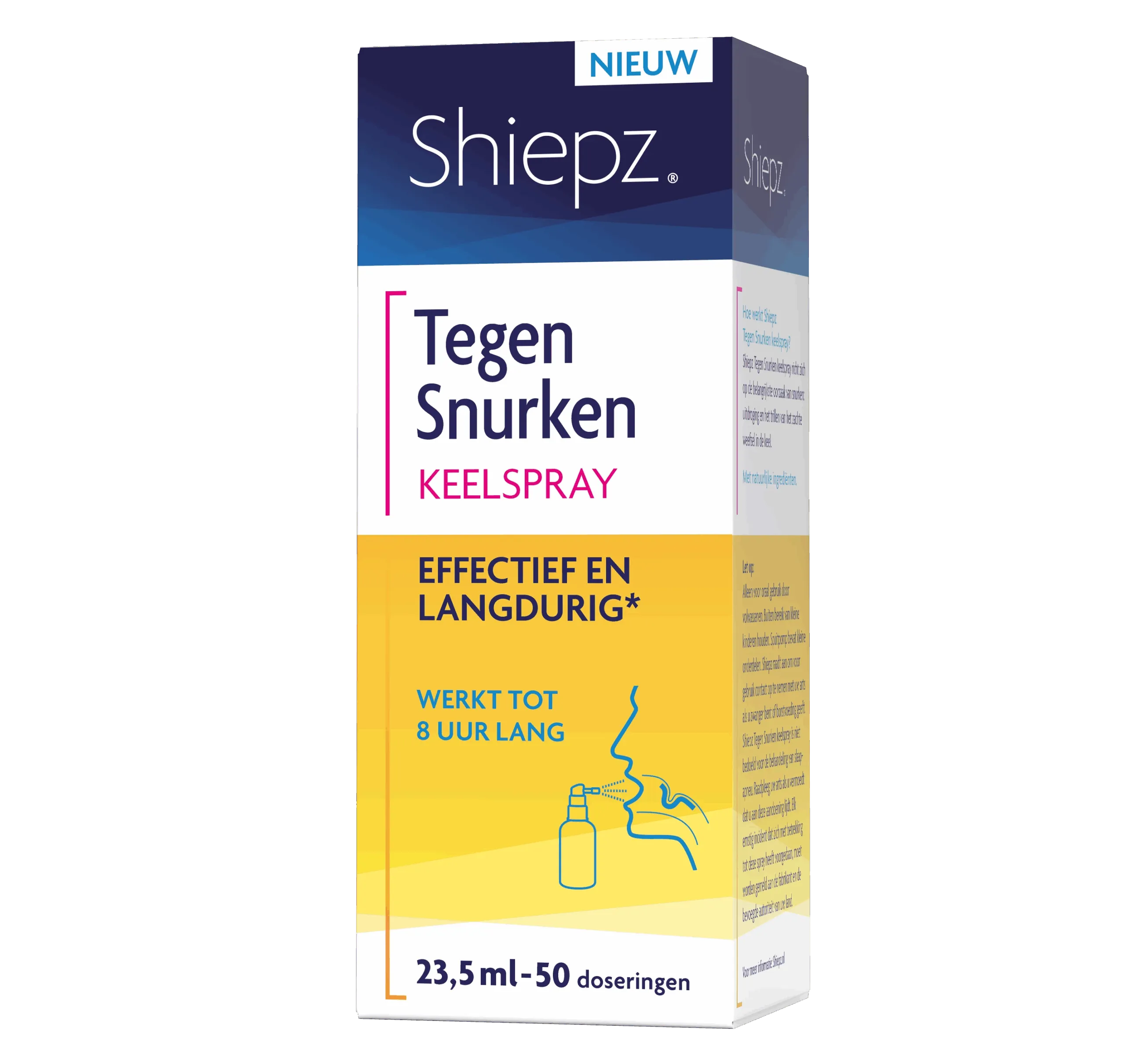Shiepz Keelspray Tegen Snurken (23,5 ml)
