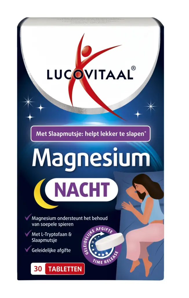 Lucovitaal Magnesium Nacht (30 tabletten)